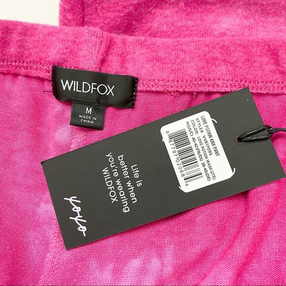 Wildfox Love Potion Tie Dye Sweatpants Medium - Picture 5 of 6